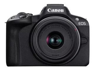 Cámara Canon Eos R50 Con Lente Rf-s 18-45mm Is Stm