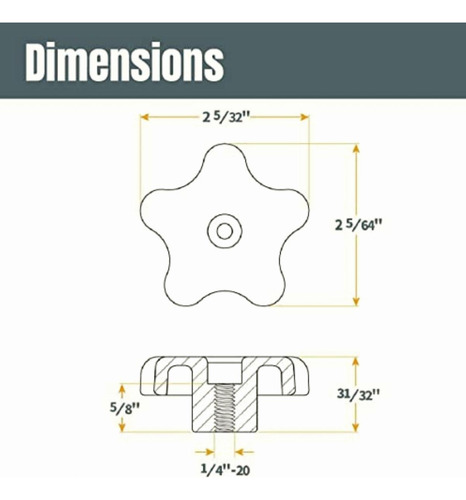 Powertec 71174 T-track Jig Hardware Kit, 5/16/ -18, 46 Pcs