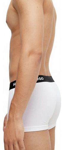 Boxer Trunk Hugo Boss 3pk Algodón De Hombre - Original
