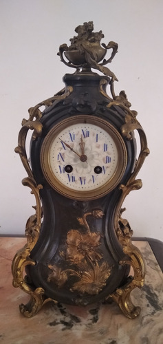  Antiguo Reloj Francés 