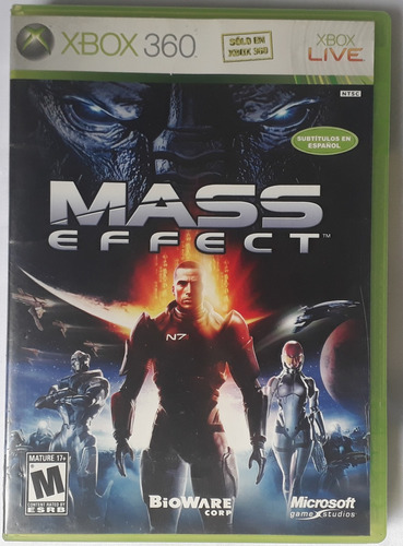 Mass Effect Xbox 360 Físico Usado