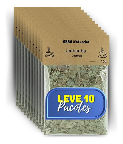 10 Pacotes Chá De Umbaúba-autêntico Embaúba Natural P Chá