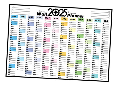 2 Calendario De Pared 2025 Calendario Grande Estilo A