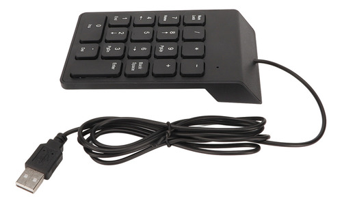 Teclado Numérico Con Cable, 18 Teclas, Ergonómico, Usb, Ench