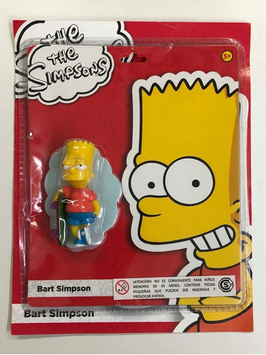 Colección Oficial Clarin Los Simpsons Bart Muñeco Y Revista