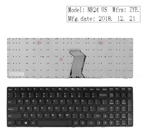 Novo Para De Laptop G510 G505 A Eua