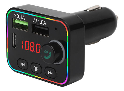 Transmisor Fm F4 Para Reproductor De Coche, Multipropósito,