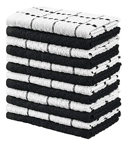 Toallas De Cocina - Utopia Towels - X12 Und, 100% Algodon