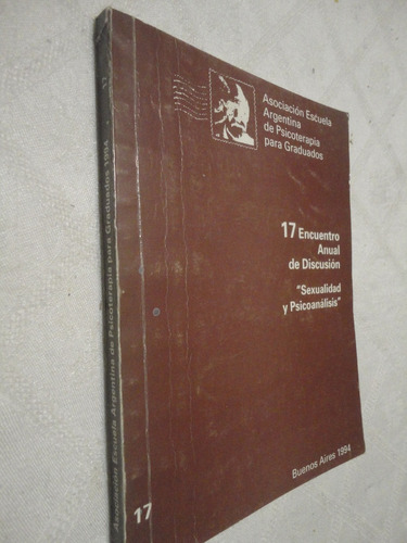 Asociacion Escuela Argentina De Psicoterapia Nro 17 1994