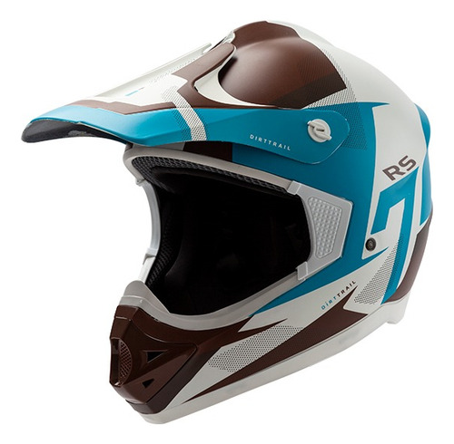 Casco Moto Motocross Hawk Rs7 F Dirt Trail Solomototeam