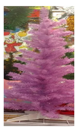 Arbol De Navidad 1 Mt Colores Pastel Janel Lila Pastel