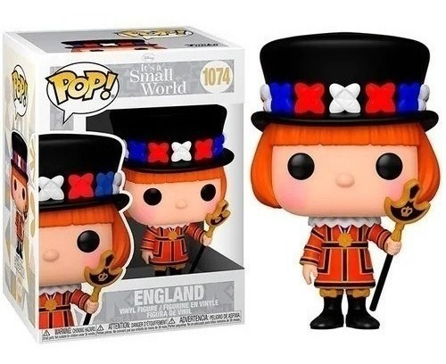 Funko Pop! It's A Small World England 1074 Original
