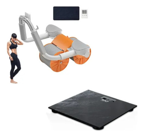 Balanza De Baño Digital Led + Rueda Abdominal Colchoneta