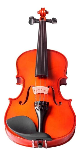 Violino estudantil Klingt FT-v11 de 1/2 cor de café