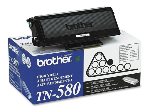 Toner Brother Tn 580 Original Tn580 Dcp 8060 Mfc 8460 5240