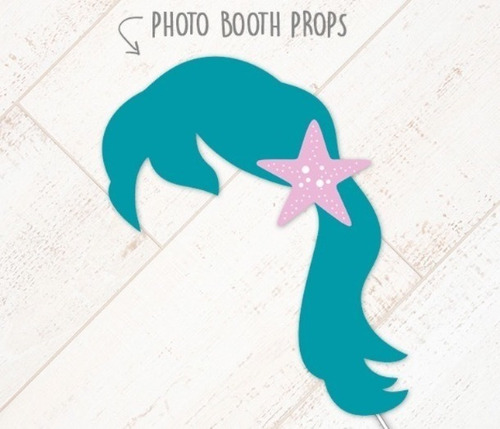 Kit Imprimible Sirenita #1 Sirena Candy Bar Decoracion U177