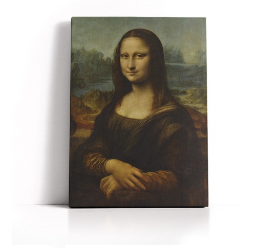 Cuadro En Lienzo La Mona Lisa De Leonardo Da Vinci 50x70cm