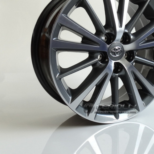 Roda Corolla Xrs Xei Altis Gli 2018 Aro 16 / Valor Unitario Cor Grafite Diamantado