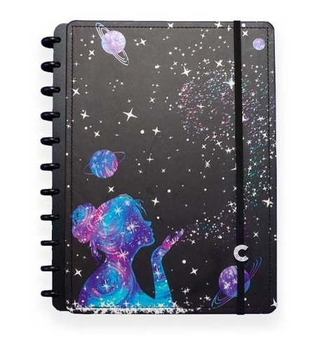 Caderno Inteligente Gocase Poeira Das Estrelas 80fls Grande