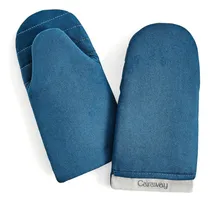 Comprar Manoplas De Horno Algodón Orgánico Doble Capa - Azul Marino