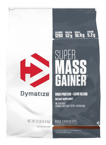 Super Mass Gainer 12 Lb - Dymatize