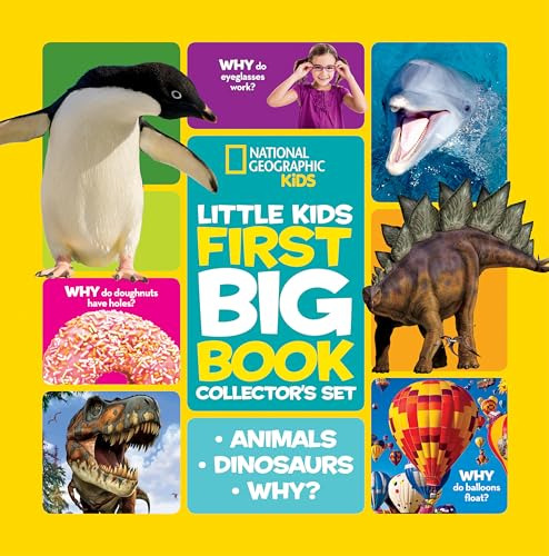Libro Little Kids First Big Book Set Animals Dinosaurs De Vv