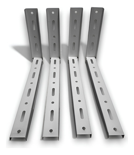 Kit Ménsulas Soporte Aire Acondicionado De 42 Cm X4 Unidades