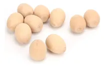 Comprar Ovos Falsos, 10 Peças De Madeira, Vívidos, Leves, Portáteis,