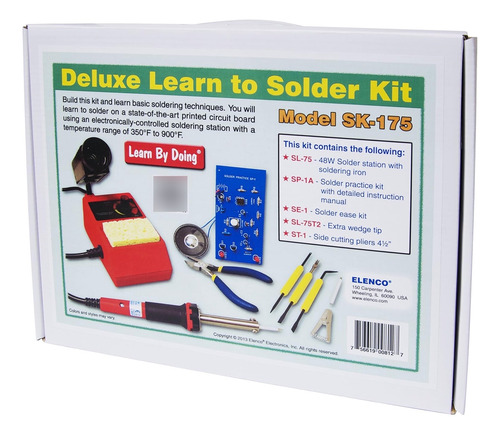 Kit Deluxe Aprender Soldar | Estación De Soldadura Tot...