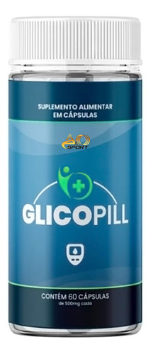 Glicopill 60 Cápsulas Suplemento Para Suporte Glicêmico Fórmula