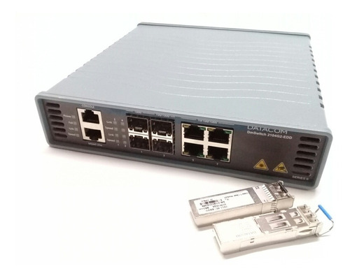 Switch Datacom Dmswitch 2104g2-edd & 2 Módulos Sfp 1.25gb