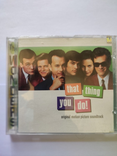 Cd. Tom Hanks Música Película Eso Que Tú Haces, Importado