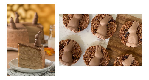 Conejos De Chocolate Turin 20 Pzas 400 Gr