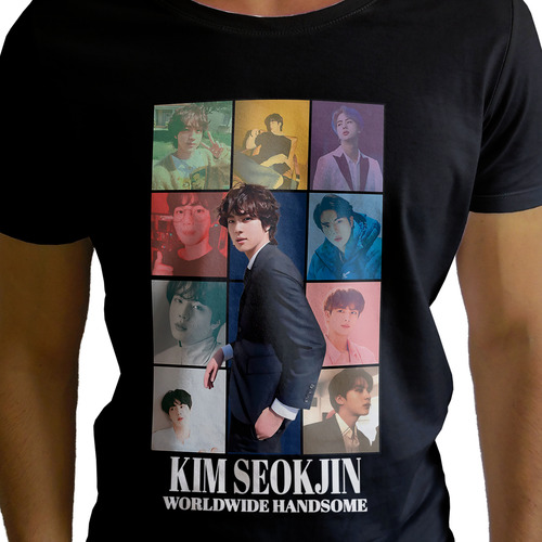 Playera Bts K Pop Jungkook Jimin Taehyung V Rm Army