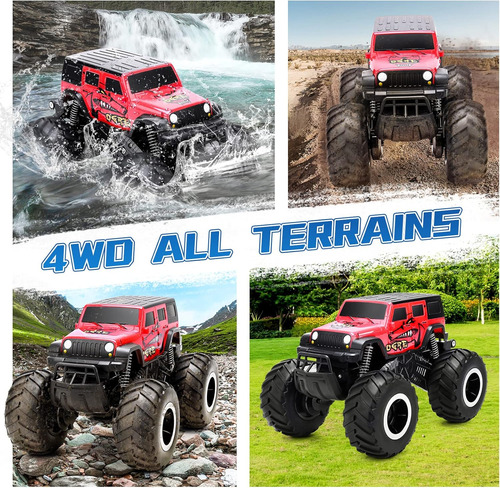 Joneala Rc Camiones 4x4 Offroad Impermeables