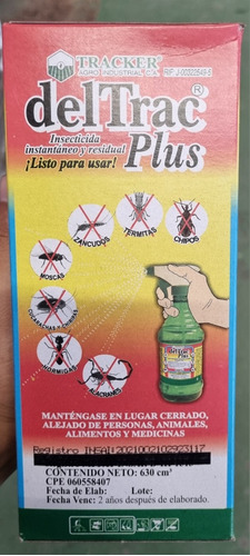 Insecticida Deltrac Plus 630 Ml 