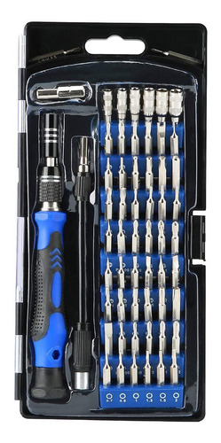 Kit Desarmador C/54 Puntas Intercambiables Magneticas Gadnic