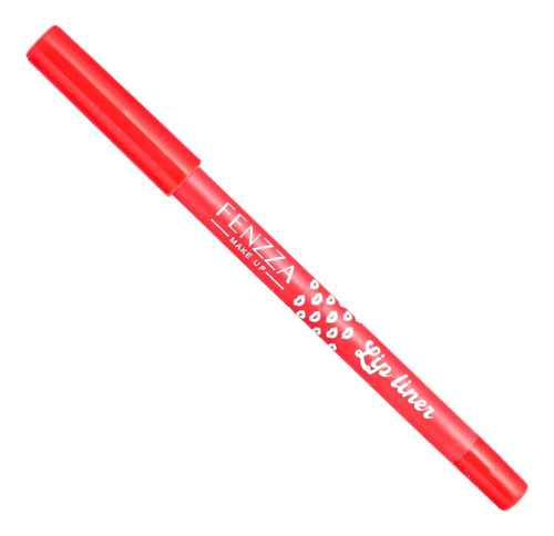 Contorno Labial Lip Liner Red Fenzza Cor Vermelho