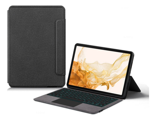 Para Samsung Galaxy Tab S8, Capa Teclado Retroiluminada D