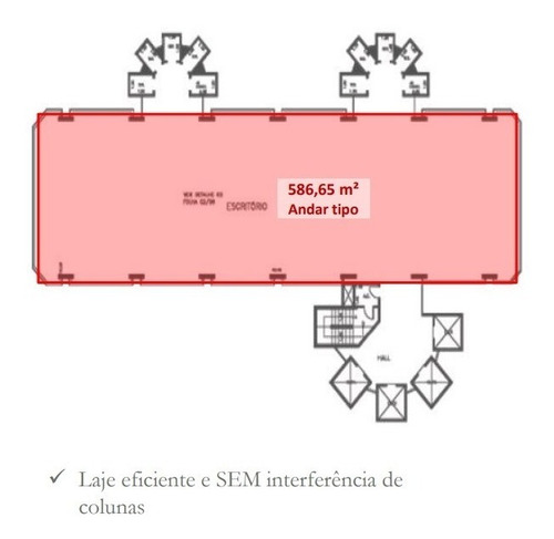 Imagem 4 de 7 de Eli House Imóveis - 26326-j | Conjunto Comercial 1.173,30 M² - Cidade Jardim, São Paulo - Sa00126 - 69567343