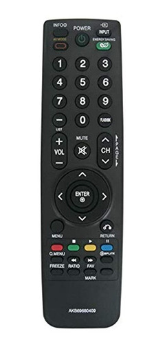 Akb69680409 Reemplace El Control Remoto Compatible Con LG Tv