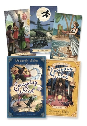 Tarot Everyday Witch: Libro + Cartas Inglés Original