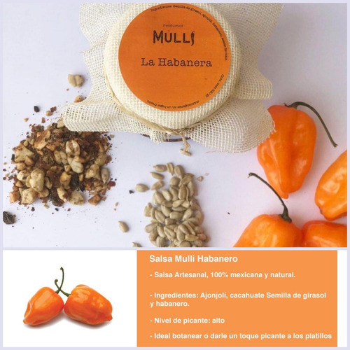 Salsas Artesanales Pack 3- Arándanos -chile Árbol - Habanero