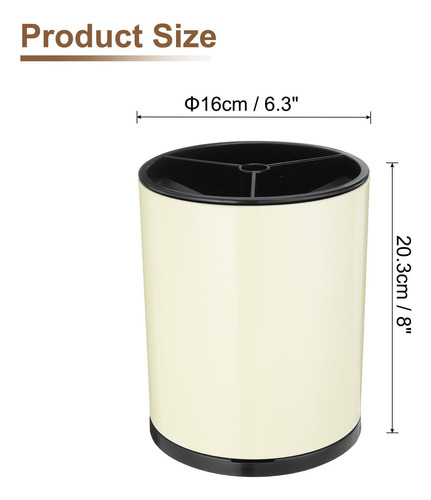 Soporte Para Utensilios De Cocina Uxcell, Acero Inoxidable 3