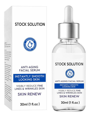 Serum Instant Effect Face Stock Solution Plumping Skin Tight