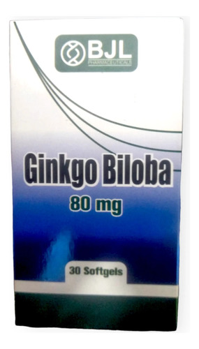 Ginkgo Biloba 80mg X30 Sofg Bjl