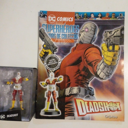 Revista + Figura Coleccionable Dc Comics. Deadshot.