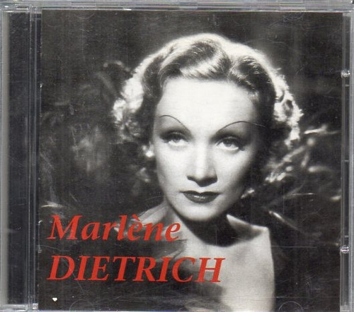 Marlene Dietrich - Cd Original Usa 