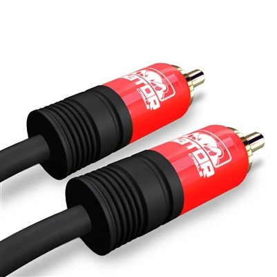Cable Audio Rca A Rca Coaxial 6 Pies Subwoofer