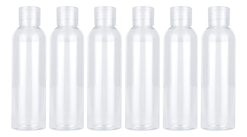 Botellas Vacías De Plástico De 120 Ml De 6 Piezas Para Champ